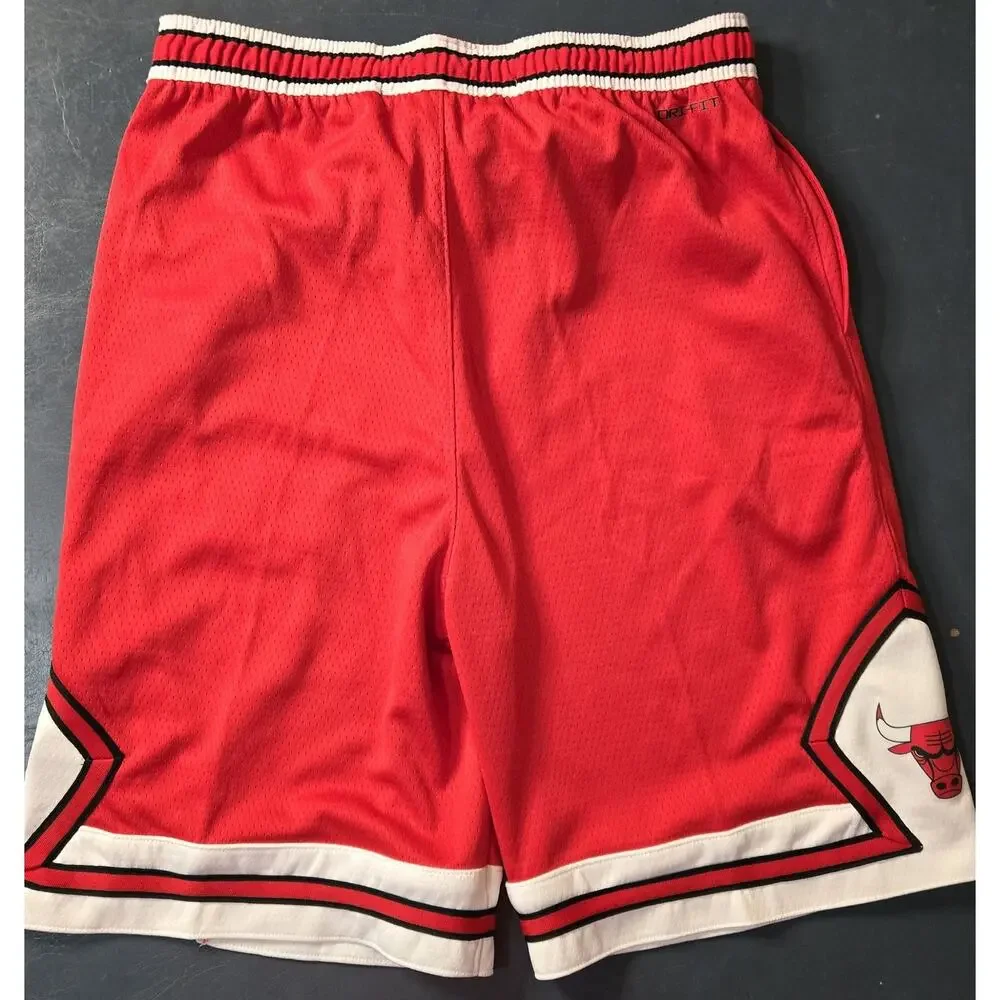 Nike Dri-Fit NBA Authentic Shorts Chicago Bulls Youth Kids Size XL